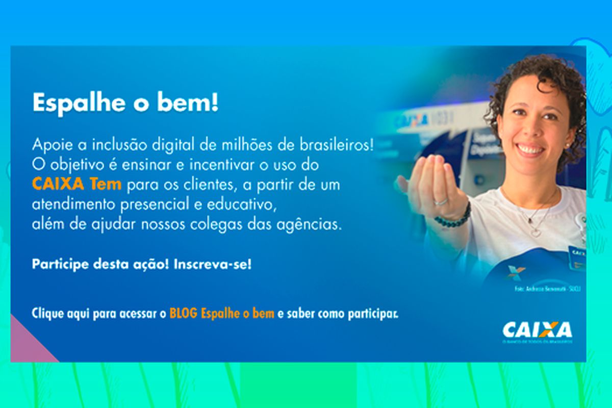 Espalhe o bem! Espalhe o bem!