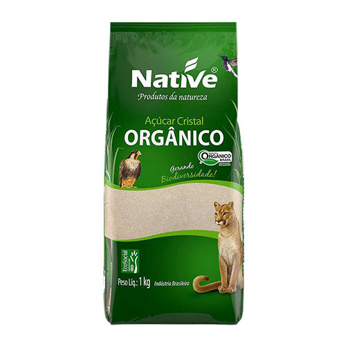 Açúcar Orgânico Claro Native - Natural da Terra
