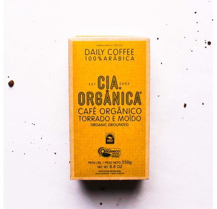 Café Orgânico Daily Torrado e Moído - Raizs