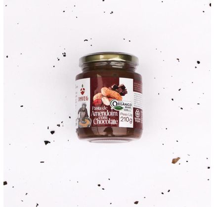 Pasta de Amendoim com Chocolate Orgânica - Raizs