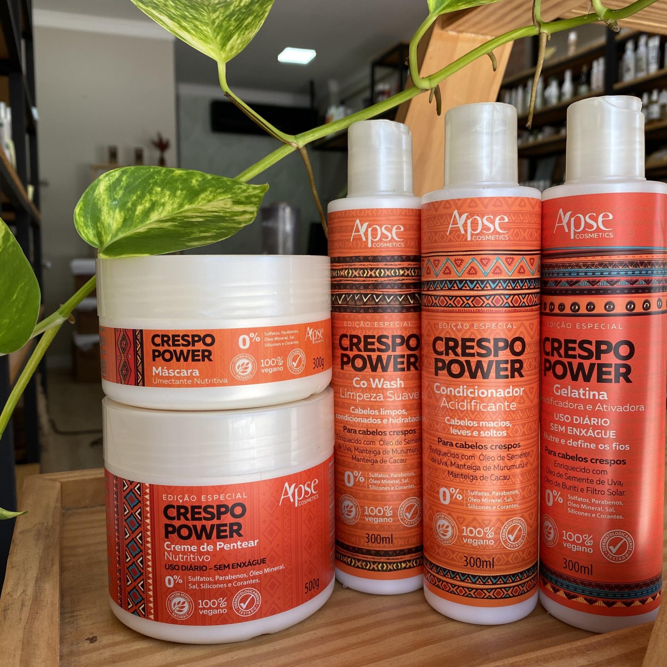 Kit Crespo Power ÁFRICA (5 ITENS) - Apse