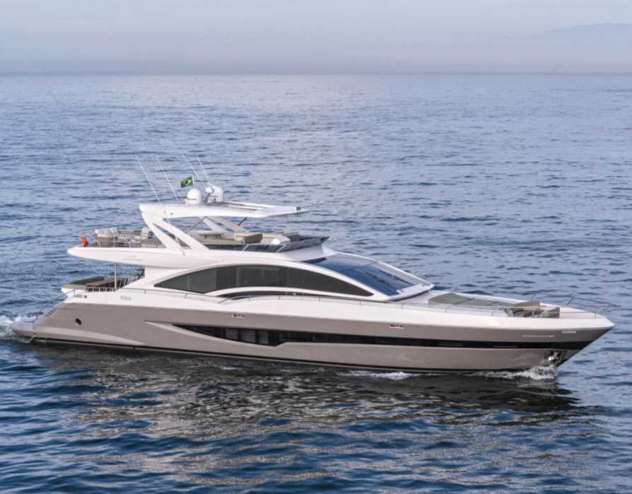 barco Super yacht 95pés. Intermarine