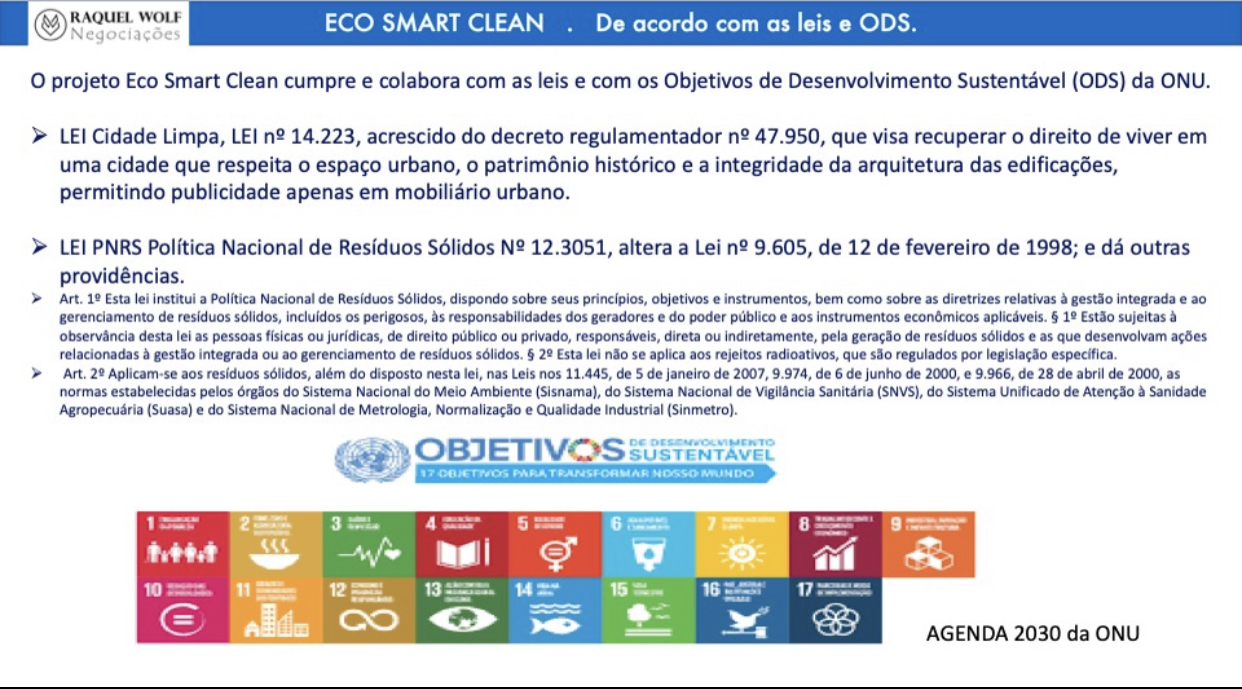 Eco Smart Clean - Totem de Midia com lixeira de coleta seletiva