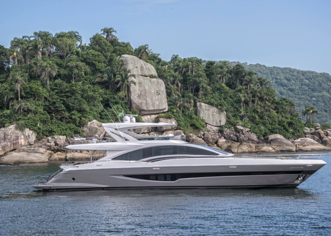 barco Super yacht 95pés. Intermarine