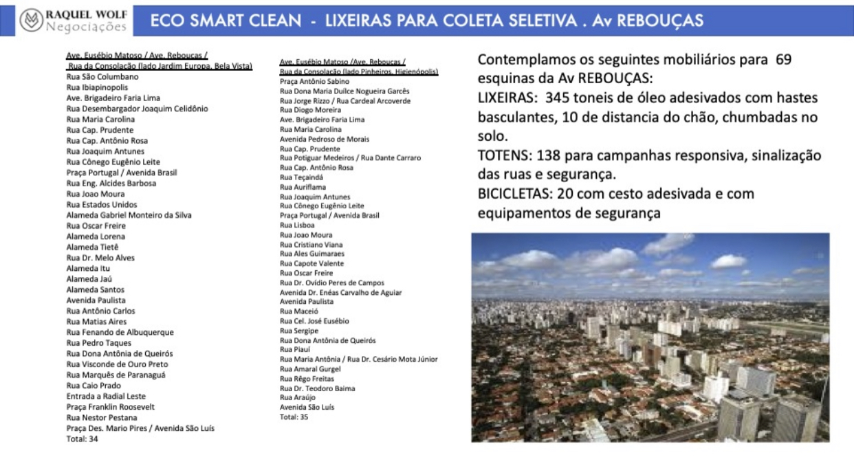 Eco Smart Clean - Totem de Midia com lixeira de coleta seletiva