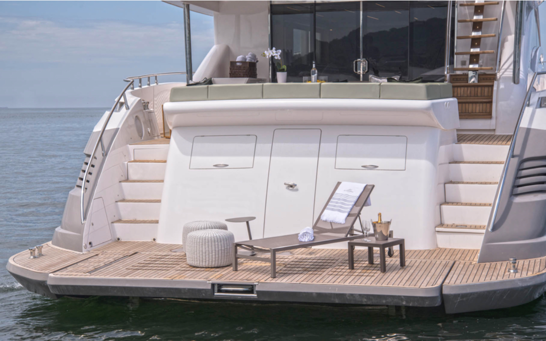 barco Super yacht 95pés. Intermarine