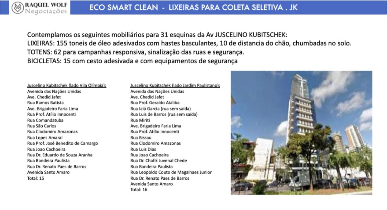 Eco Smart Clean - Totem de Midia com lixeira de coleta seletiva