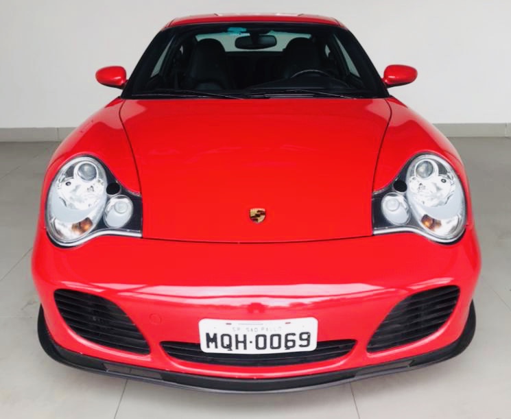 PORSCHE turbo 996 vermelha
