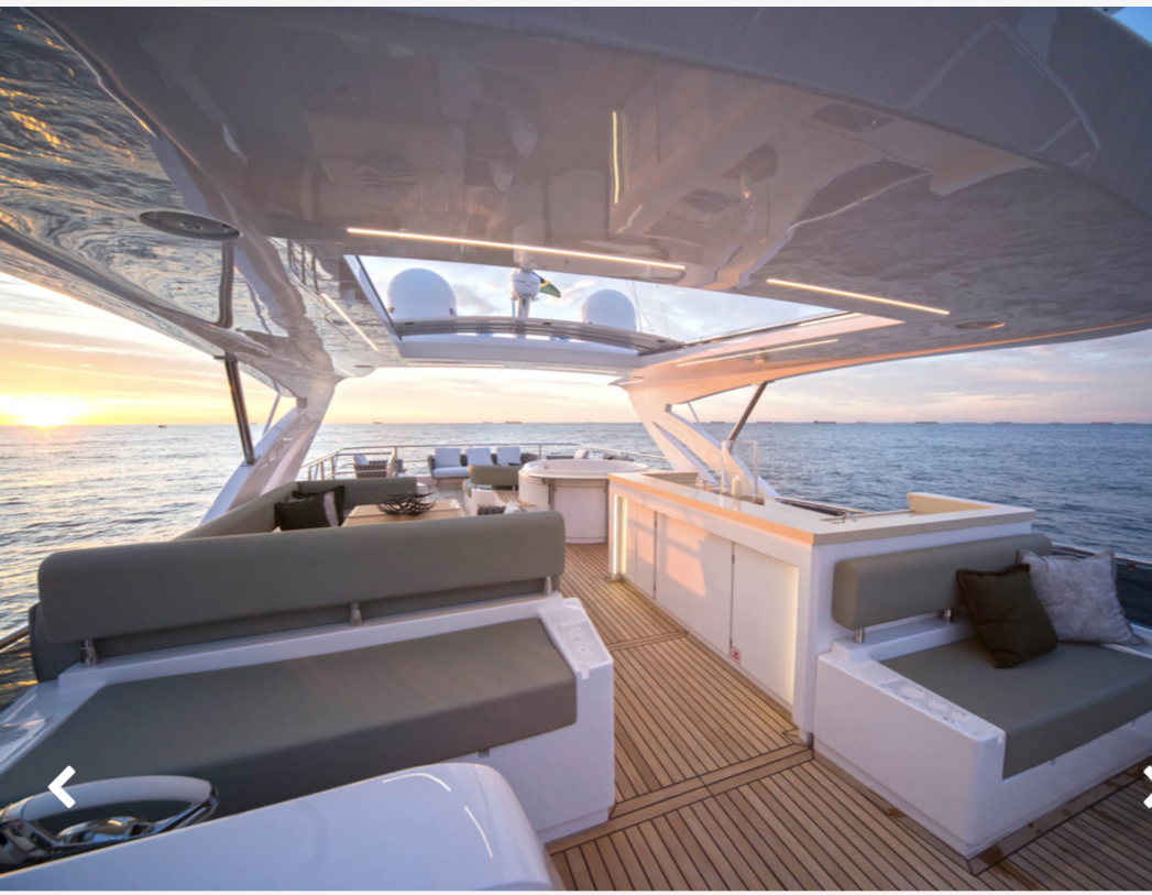 barco Super yacht 95pés. Intermarine