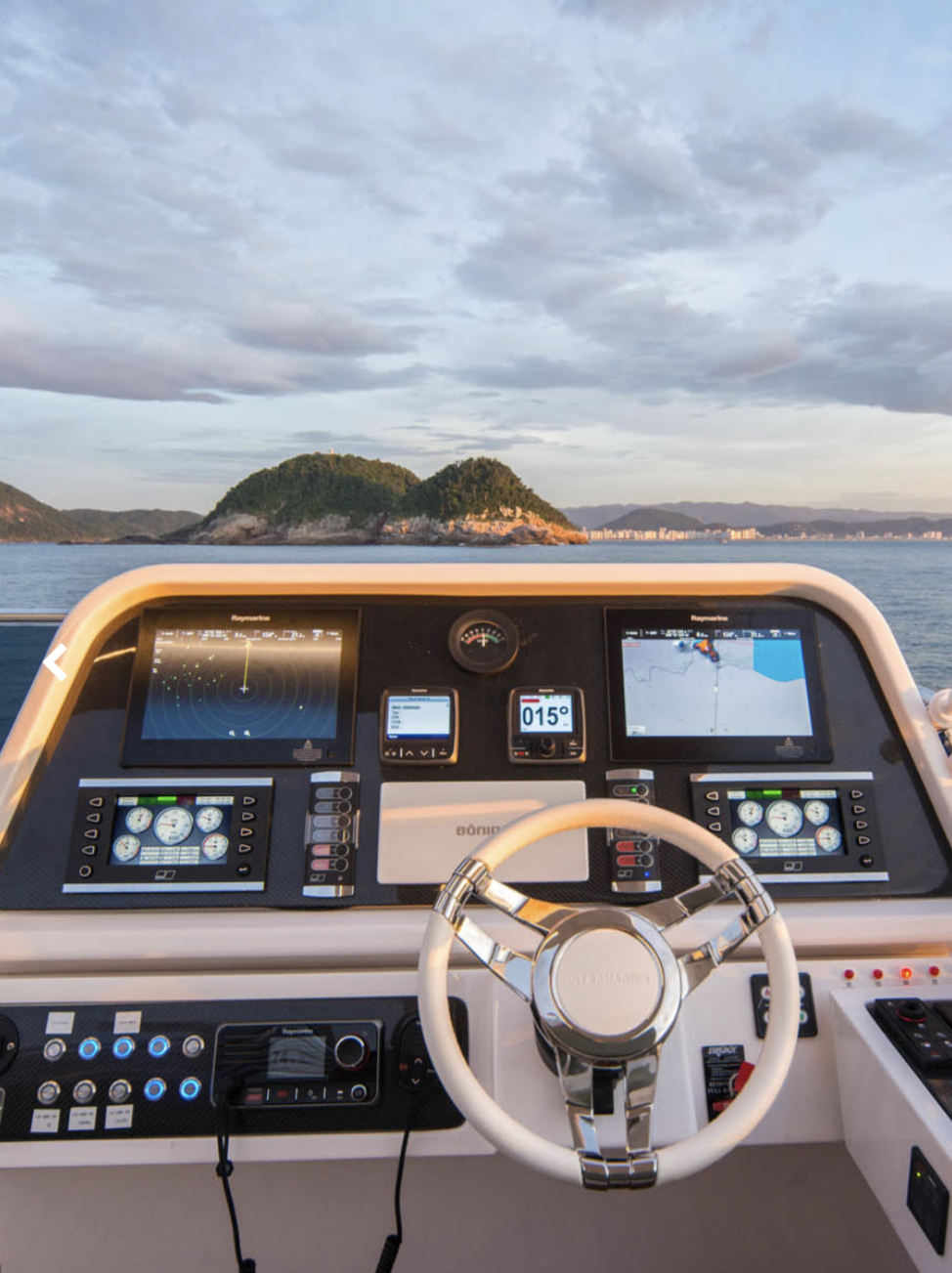 barco Super yacht 95pés. Intermarine