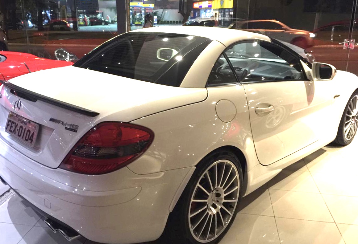 Mercedes SLK55, AMG Branca