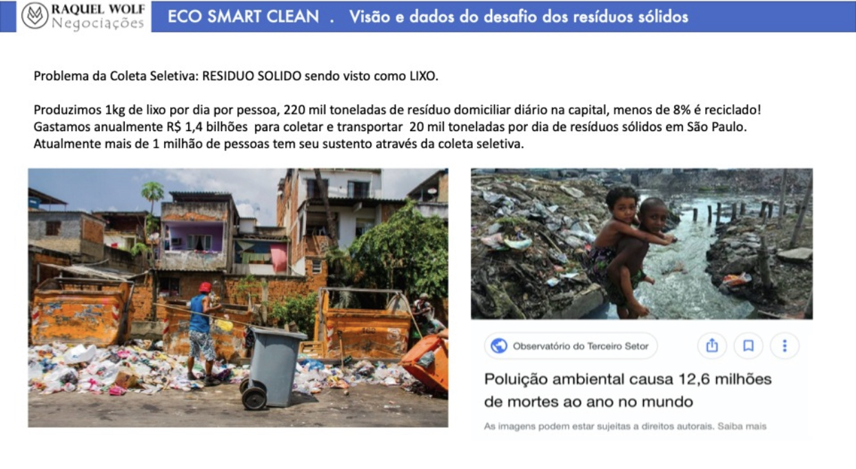 Eco Smart Clean - Totem de Midia com lixeira de coleta seletiva