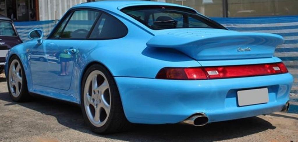PORSCHE turbo993 azul