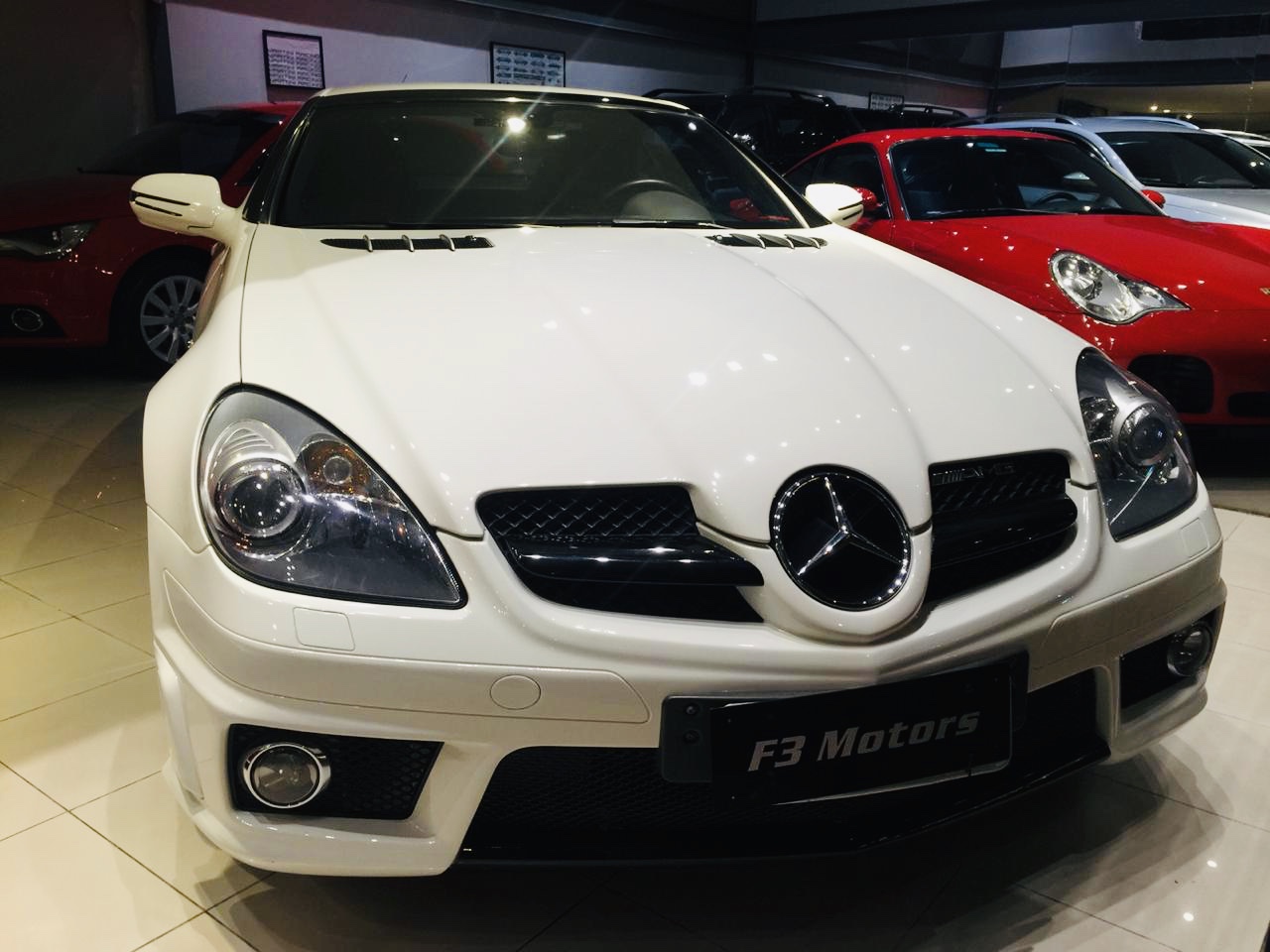 Mercedes SLK55, AMG Branca