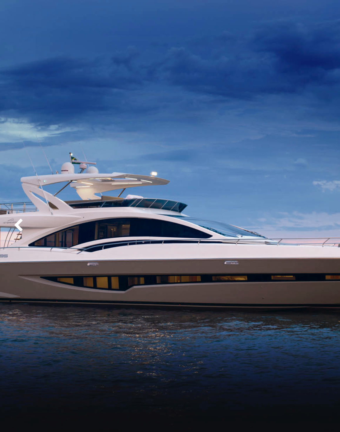 barco Super yacht 95pés. Intermarine