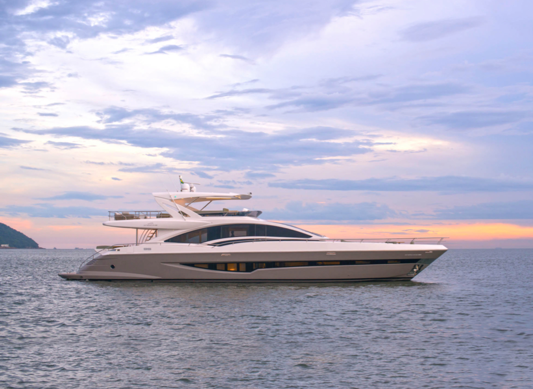 barco Super yacht 95pés. Intermarine