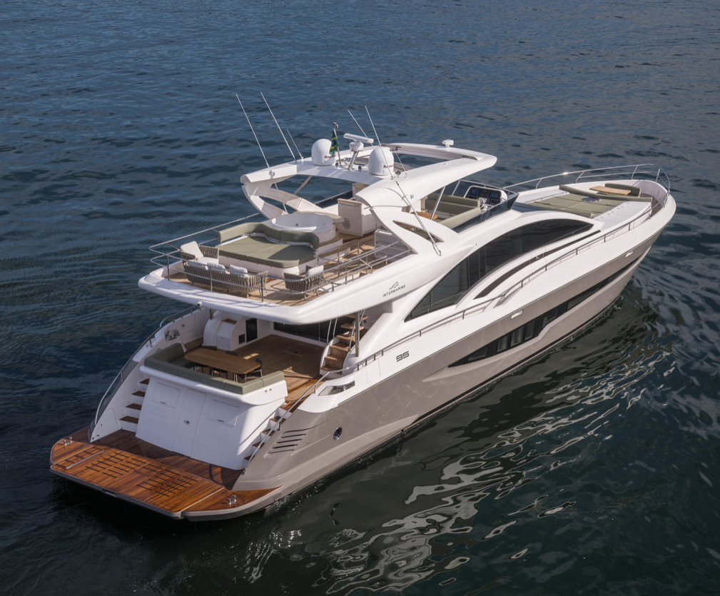 barco Super yacht 95pés. Intermarine