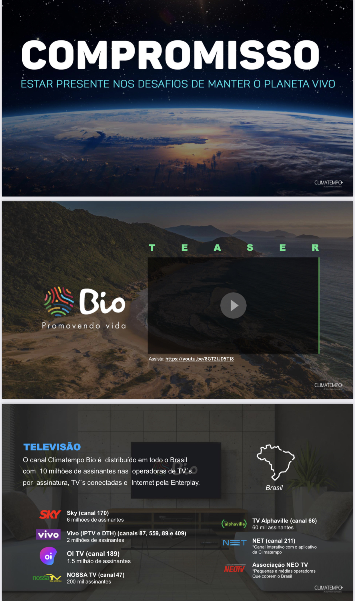 Mídia no Clima Tempo