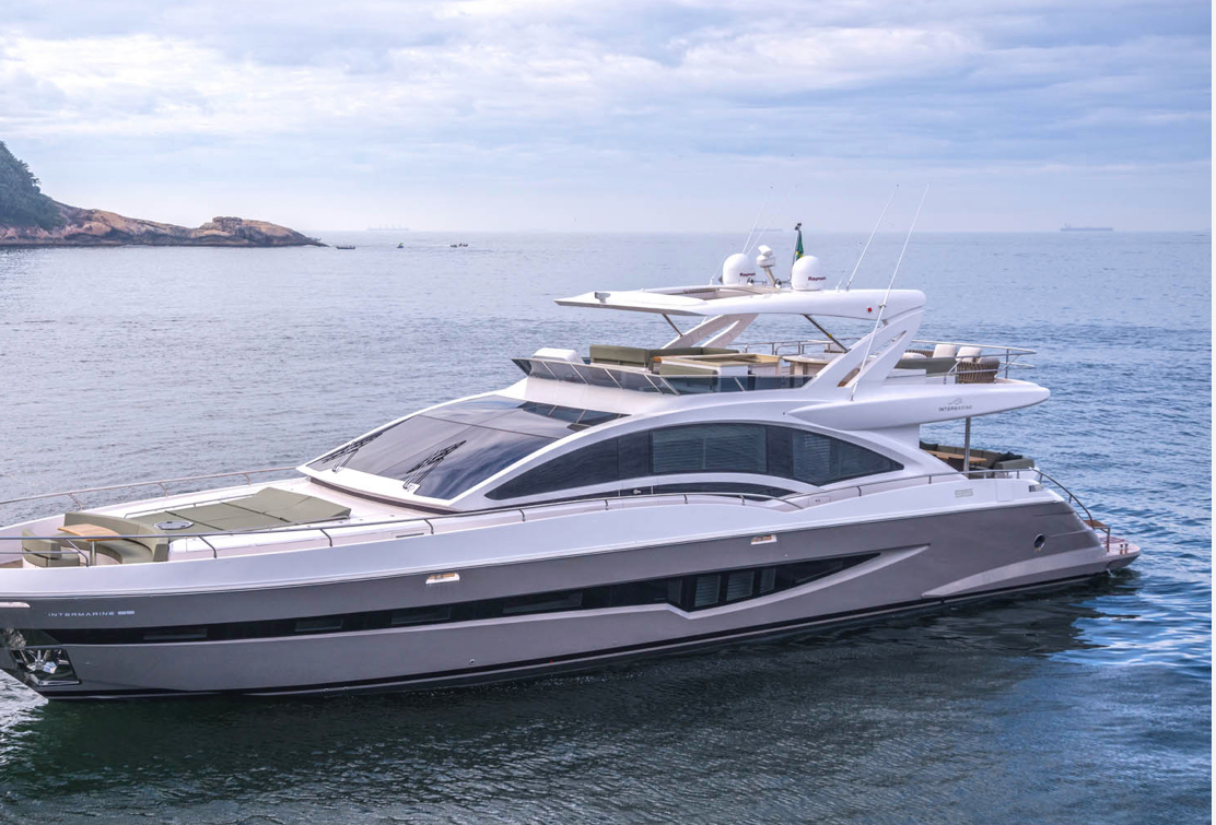 barco Super yacht 95pés. Intermarine