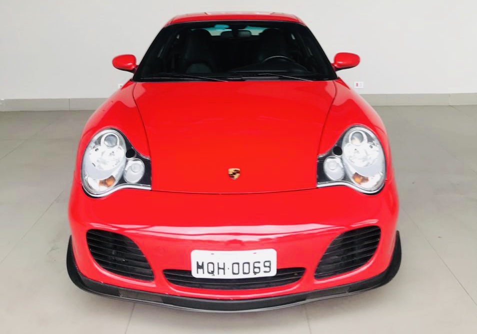 PORSCHE turbo 996 vermelha