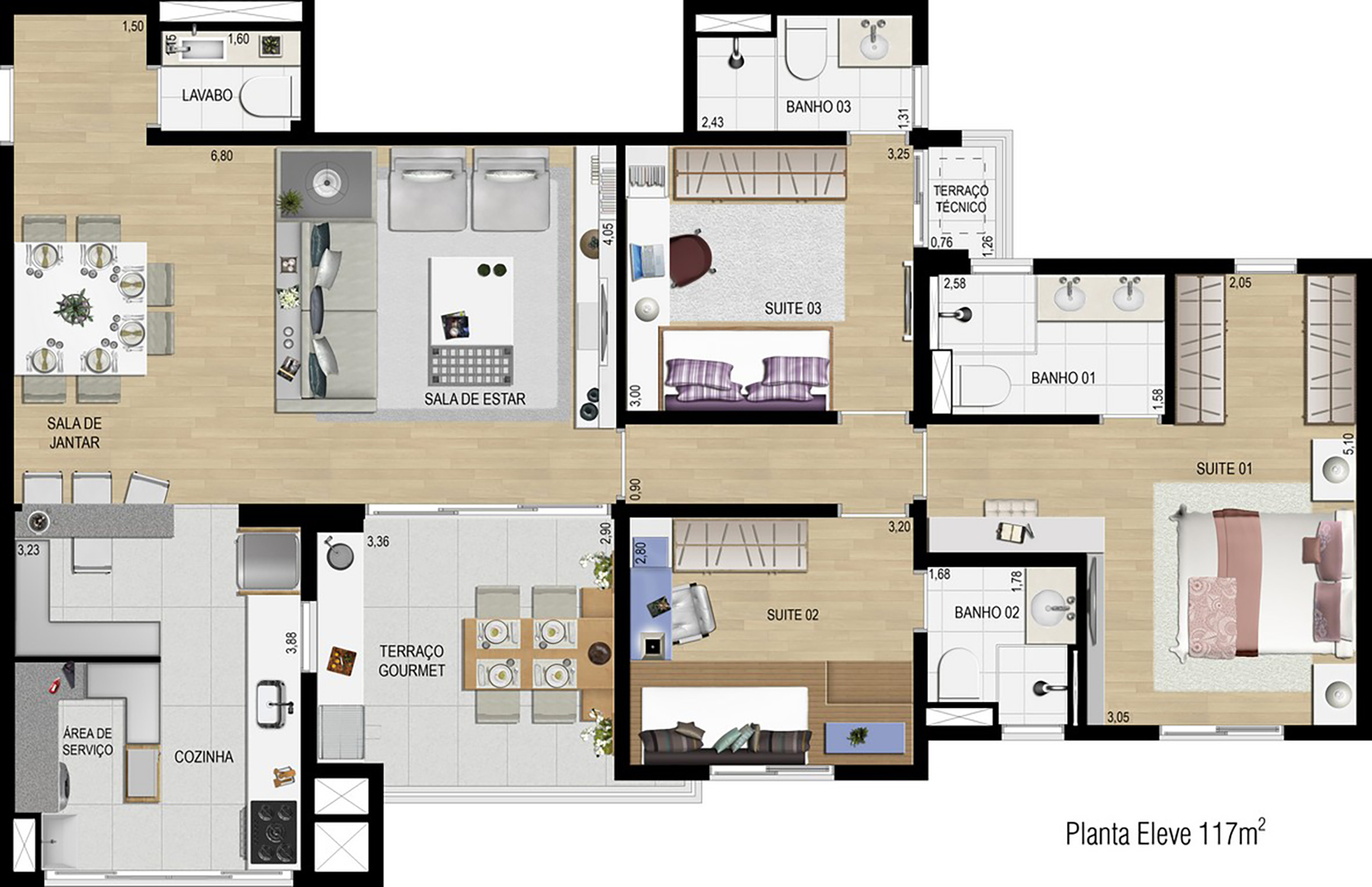 Apartamento Eléve Jundiaí