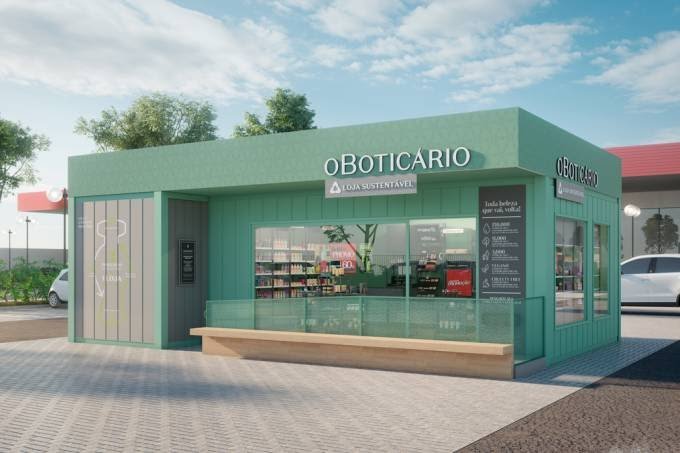 Loja sustentável Boticário